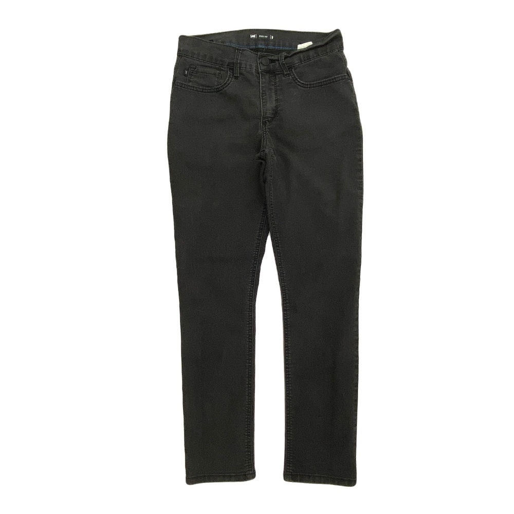 Lee Easy Fit Skinny Women's size 8P Dark Wash Black Denim Jeans